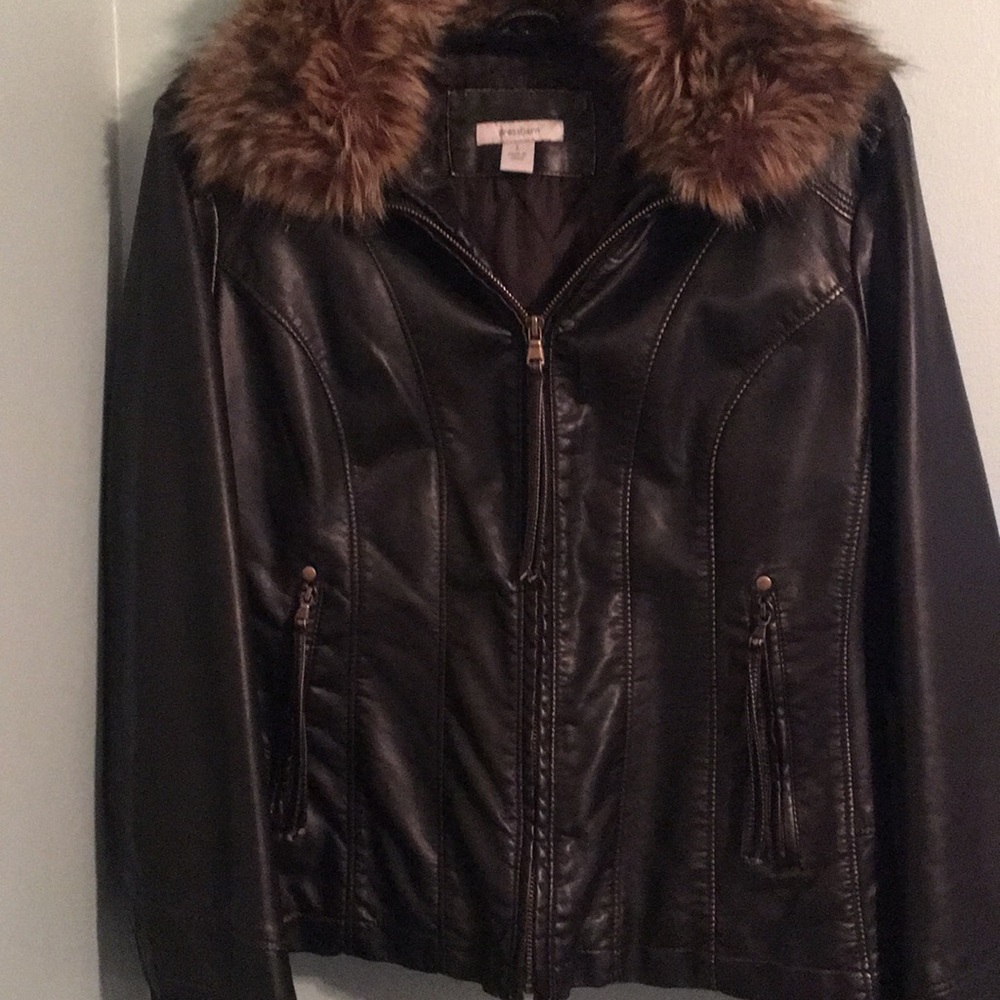 Like New! Offers welcome! Faux Leather Jacket